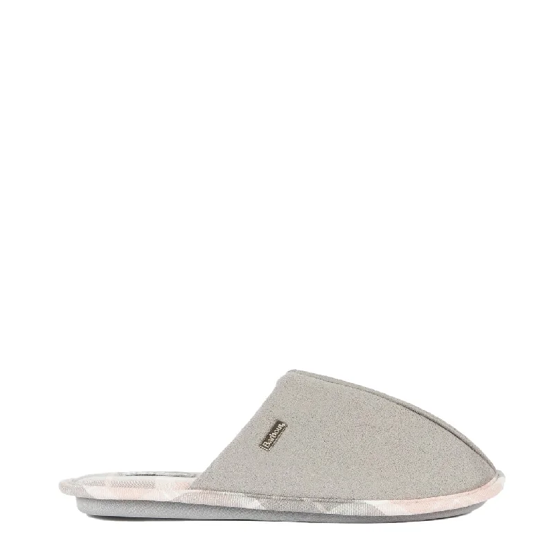 Barbour Womens Simone Slipper Grey