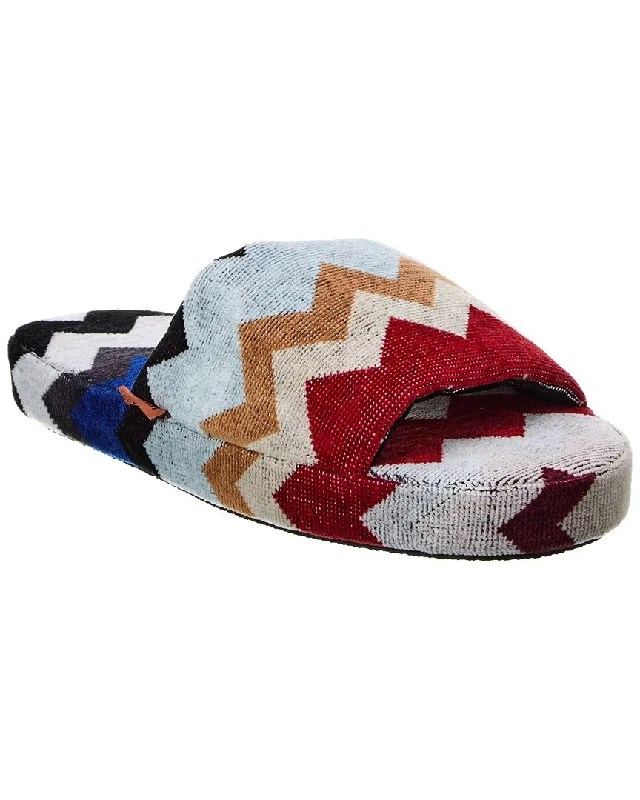 Missoni Home Cyrus Open Slipper with Band