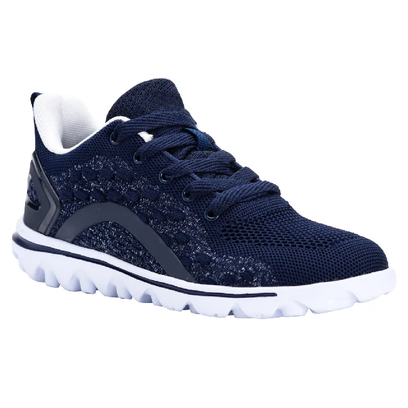 Propet TravelActive Axial (Women's) - Navy/White