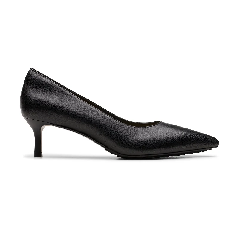 Womens - Adela Court Black Leather