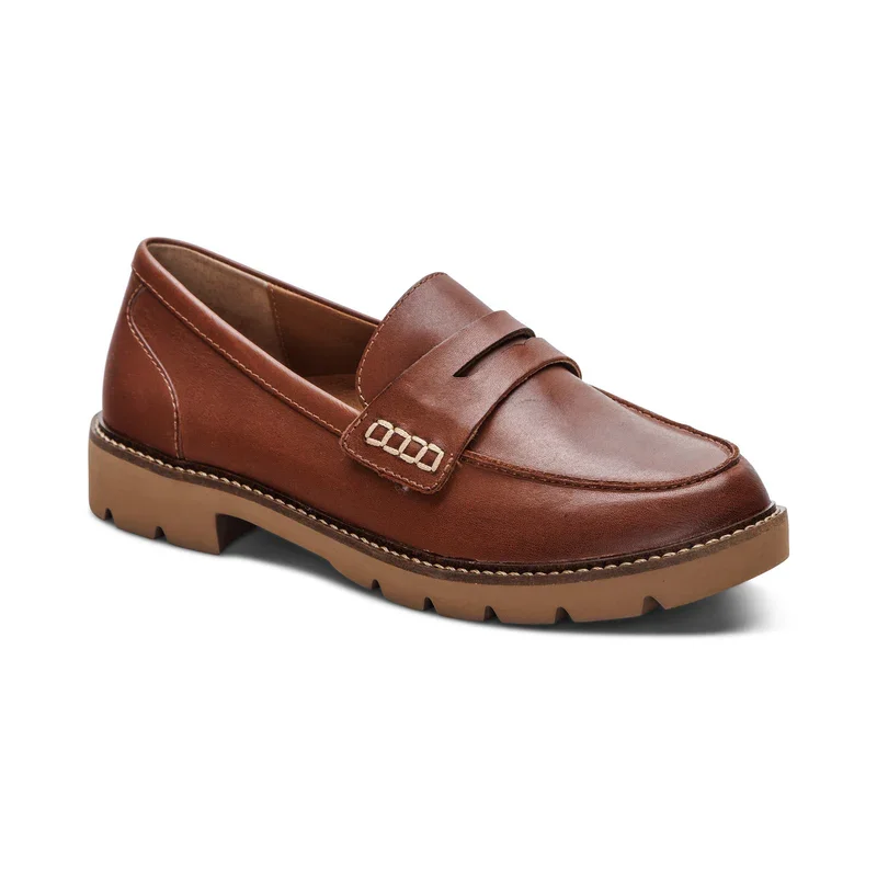 Collette Loafer in Cognac