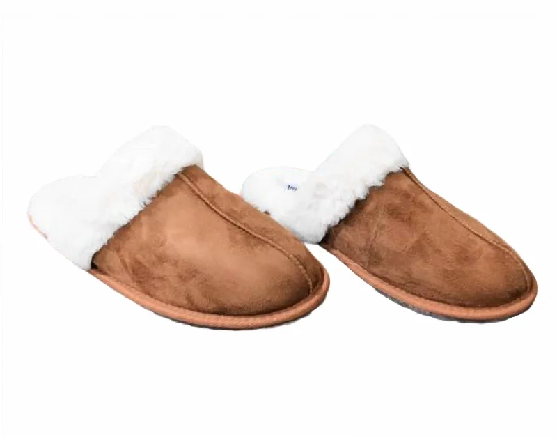 Women's Didi Slippers In Tan