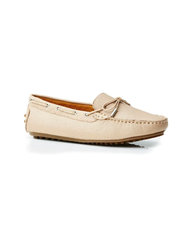 Daria Leather Loafer Latte