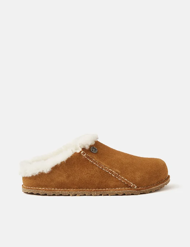 Birkenstock Zermatt Slippers (Suede) - Mink