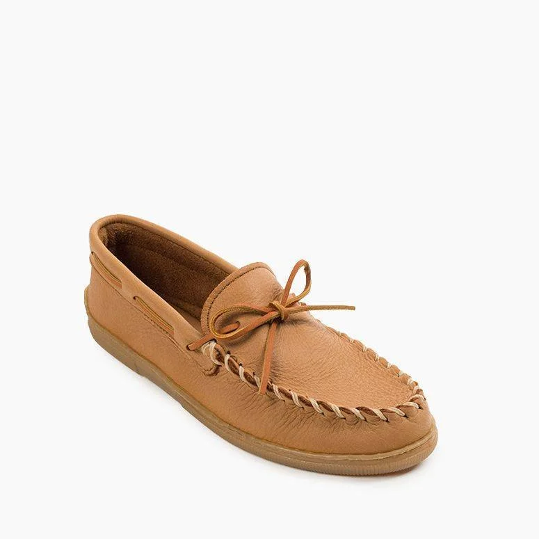 Men's Moosehide Classic Moccasin in Natural