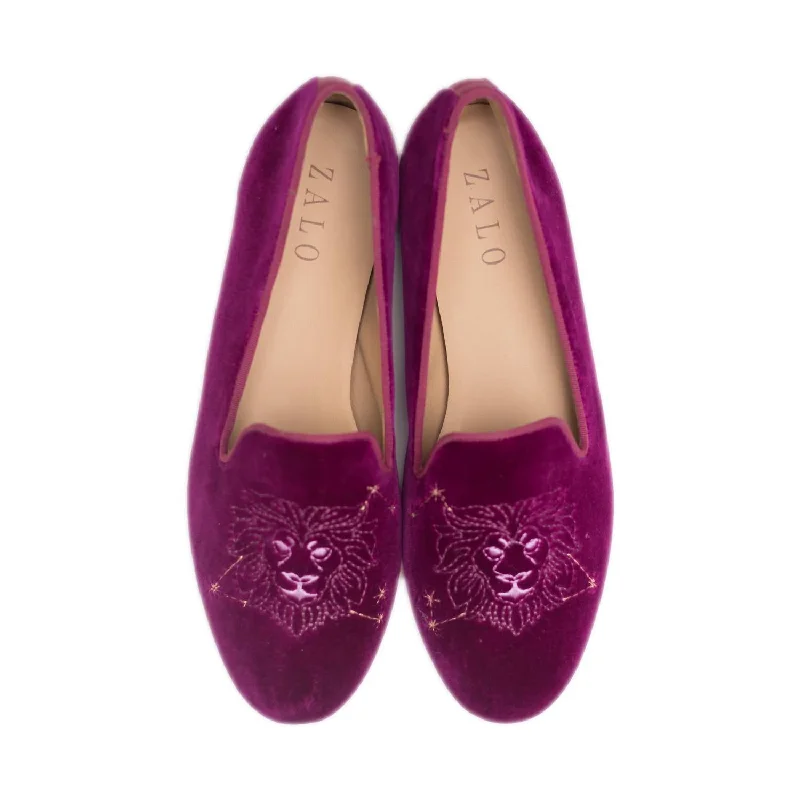 Leo Slipper In Bougainvillea