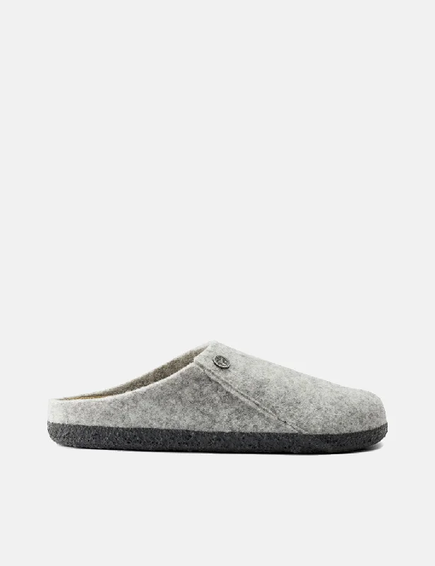 Birkenstock Zermatt Slipper (Regular) - Light Grey