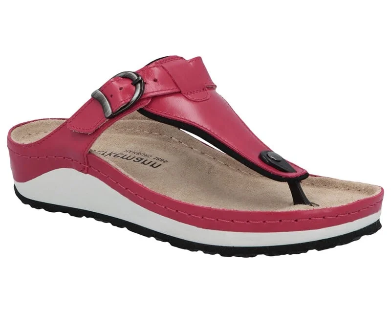 Berkemann Mila (Women's) - Red Leather