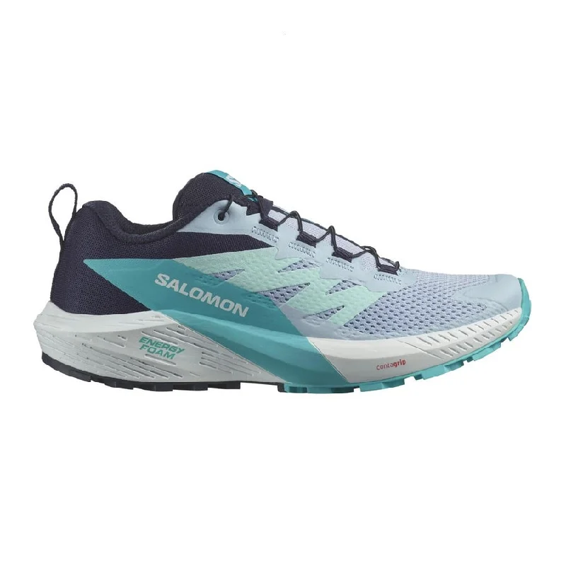 Salomon Sense Ride 5 | Cashmere Blue / Carbon / Peacock Blue | Womens