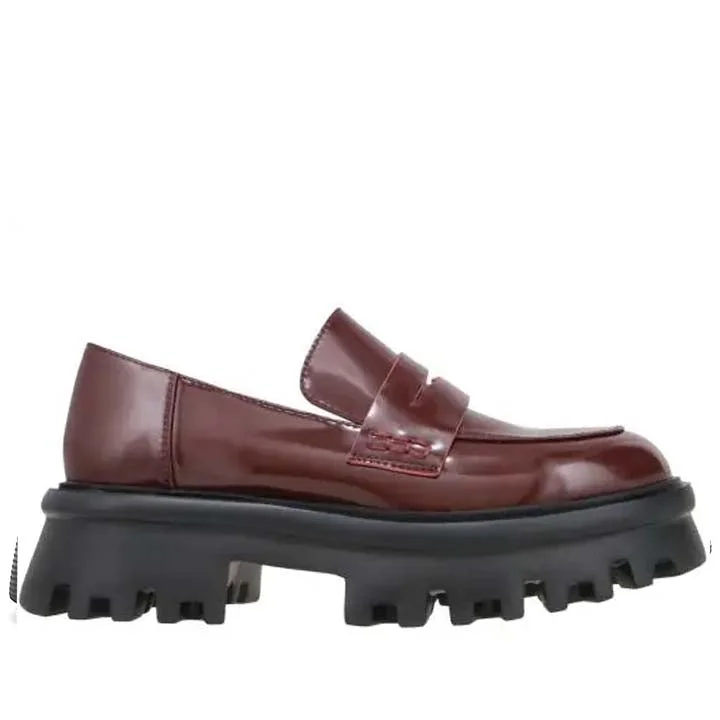 FAVELA PUPPY BURGUNDY LOAFERS