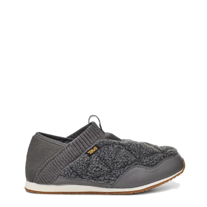 Teva Womens ReEmber Fleece Moc Dark Gull Grey