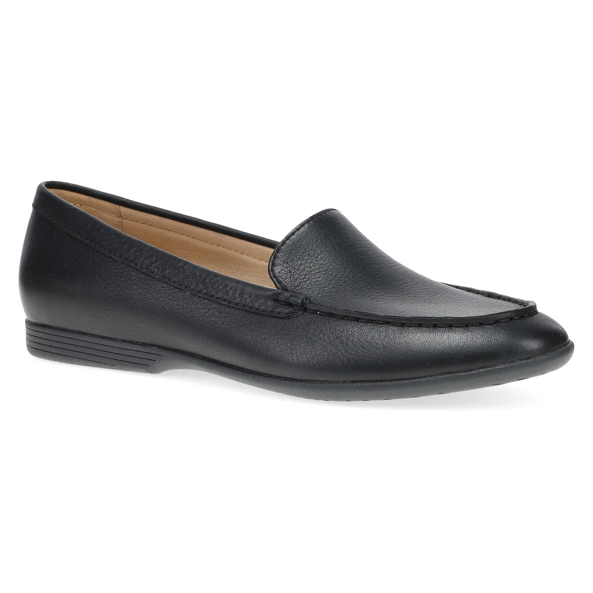 Lorri Moc Toe Loafer in Black