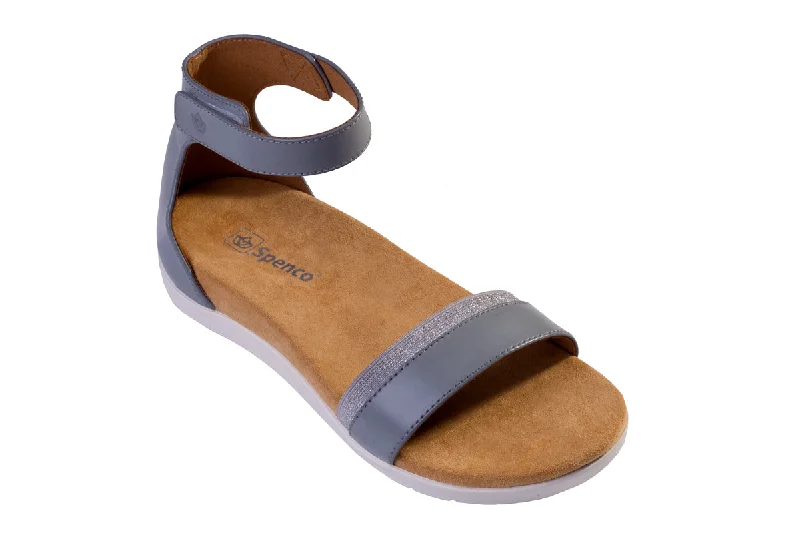 Spenco Jasmine Sandal (Women's) - Grey Morn