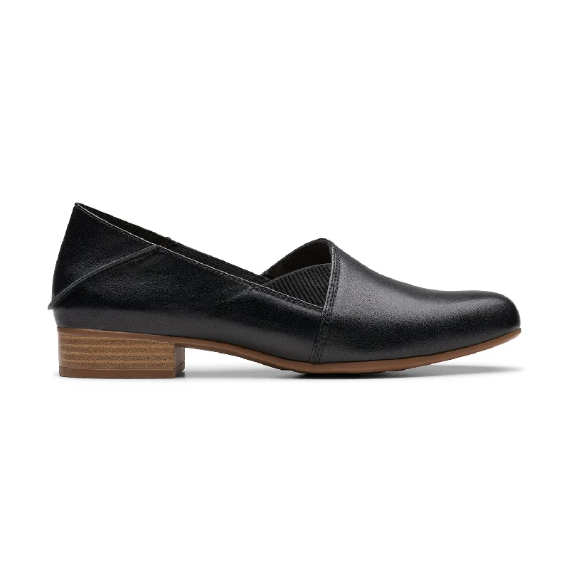 Womens - Juliet Trim Black Leather