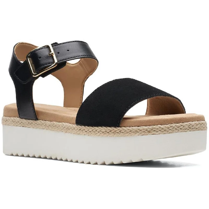 Clarks Lana Shore Women's Faux Leather Platform Sandals