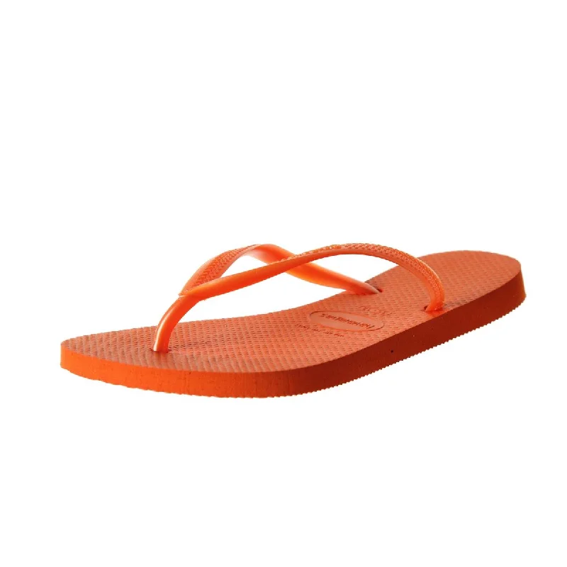 Havaianas Womens Slim Textured Thong Flip-Flops