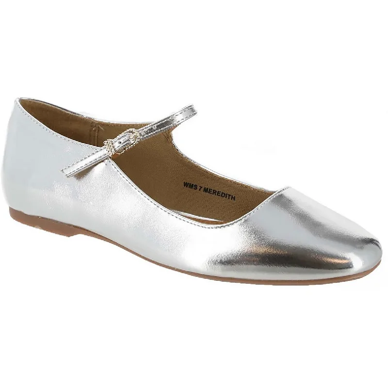 DV By Dolce Vita Womens Meredith Faux Leather Dressy Mary Janes