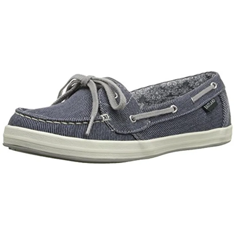 Eastland Womens Skip Memory Foam Lace-Up Boat Shoes