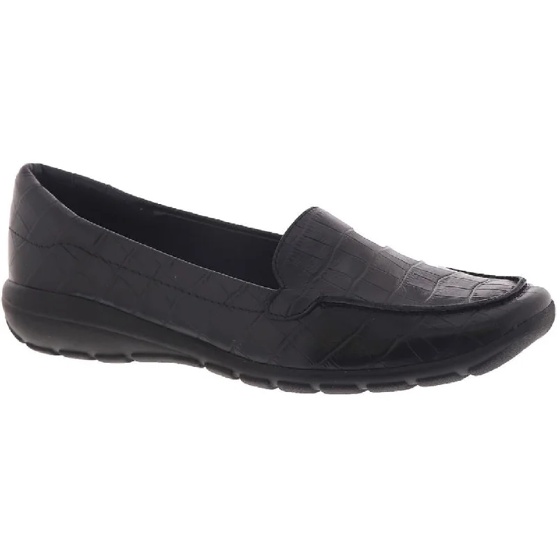 Easy Spirit Womens Abide Leather Loafers