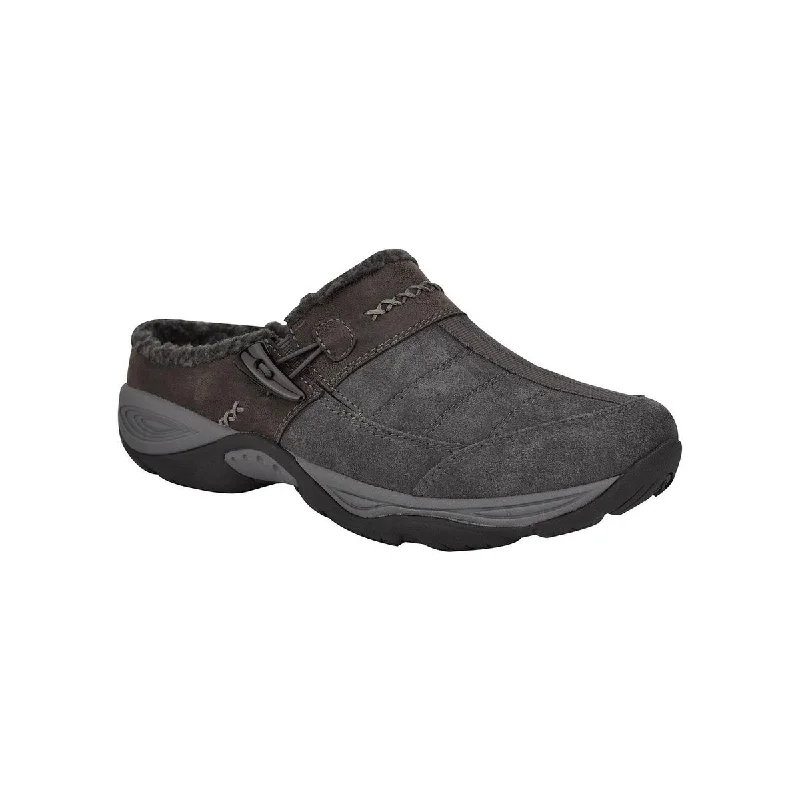 Easy Spirit Womens Efrost Suede Slip On Mules