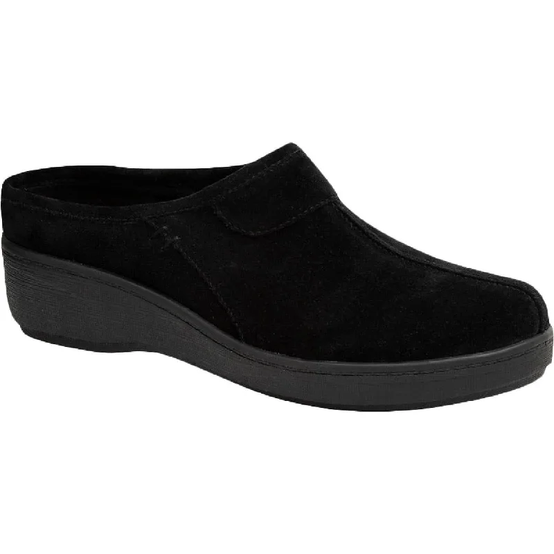 Easy Spirit Womens Shana Suede Slip On Mules