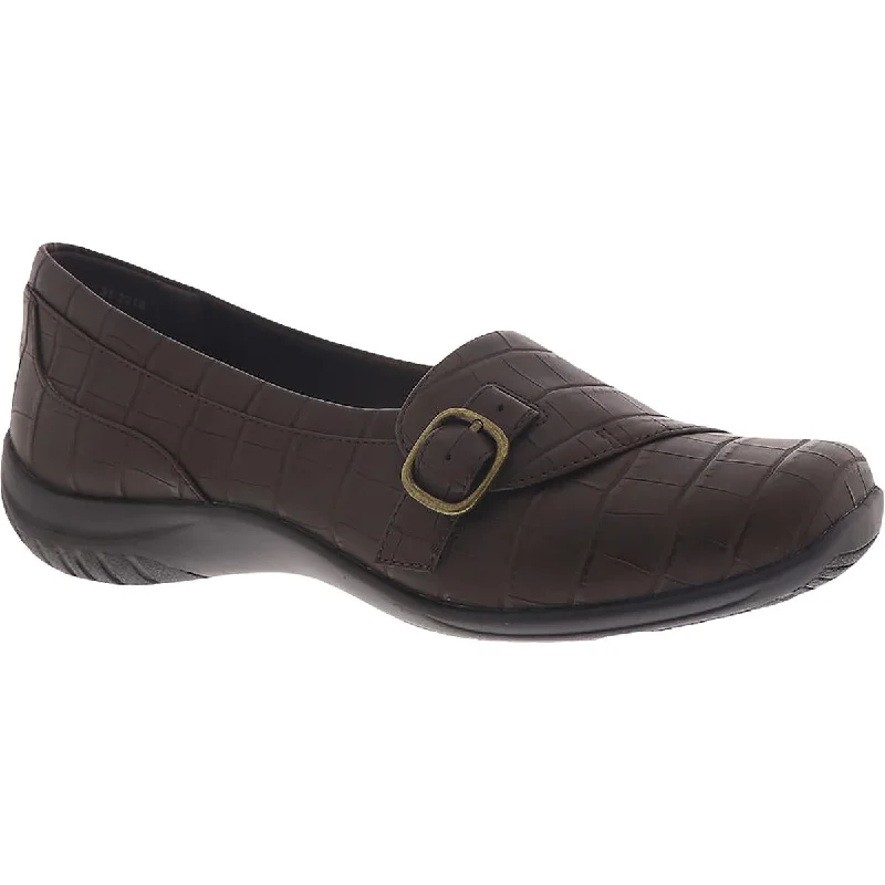 Easy Street Womens Cinnamon  Slip On Penny Loafers