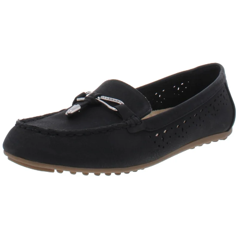 Easy Street Womens Dacey Cushioned Footbed Slip On Loafers