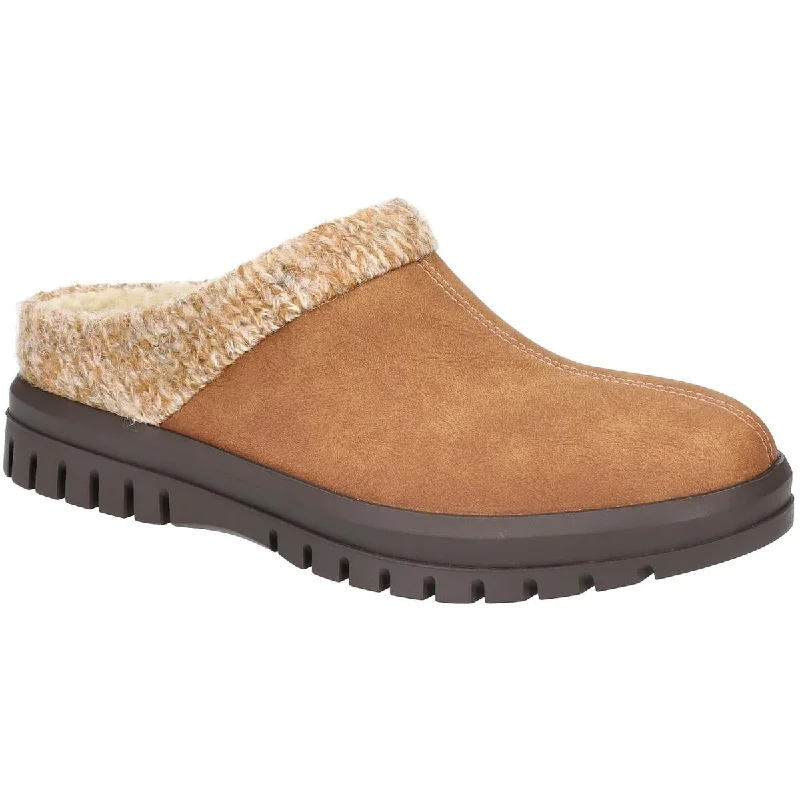 Easy Street Womens NEXT Faux Suede Slip On Clogs