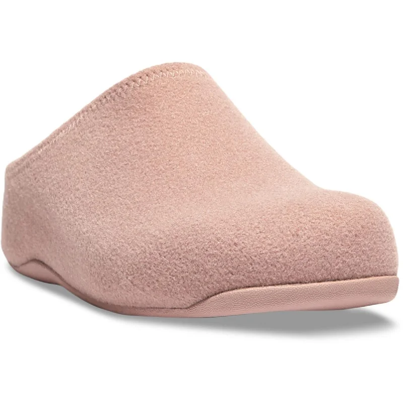 Fitflop Womens Shuv Felt Soft Slip On Clogs