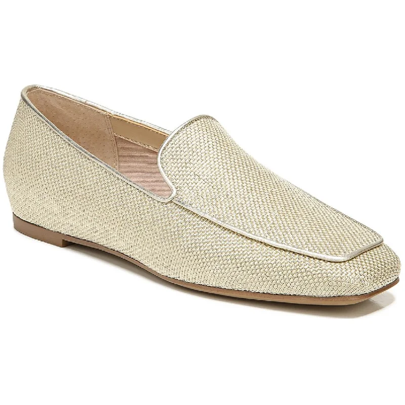 Franco Sarto Womens Averly 2 Woven Piping Loafers