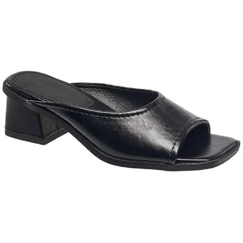 French Connection Womens Jemma Open Back Open Toe Loafers