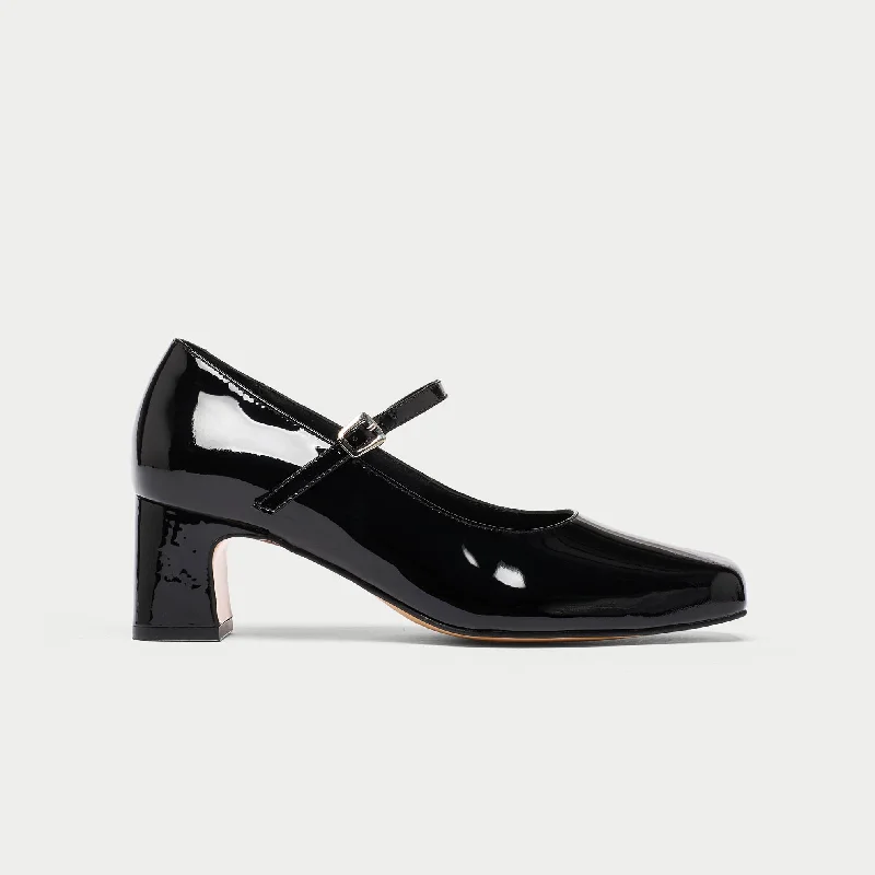 Mary Jane - Black Patent Leather