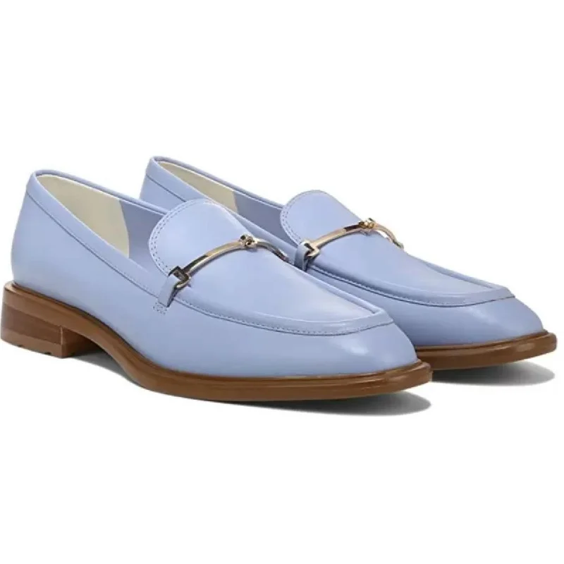 Franco Sarto Womens Eda Leather Slip On Loafers