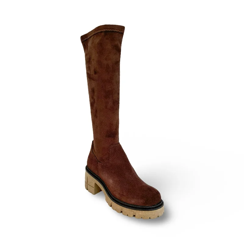 BRENNA Brown/Khaki WATERPROOF Boot