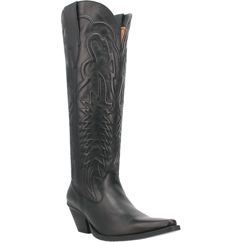 Dingo Women's Raisin Kane Western Boot in Black