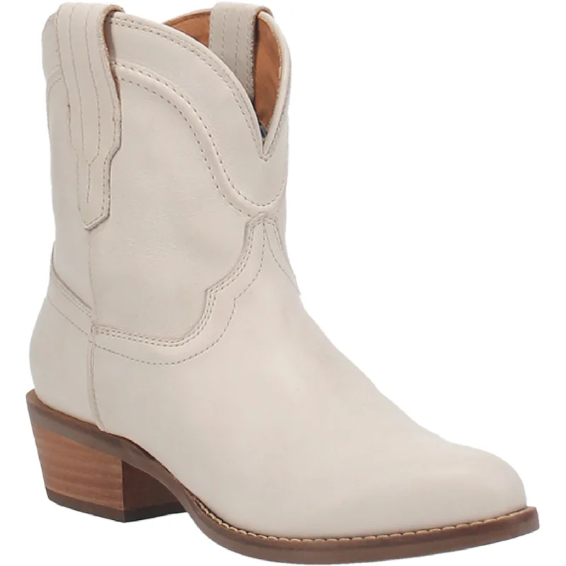 Dingo Womens Seguaro Bootie Leather White