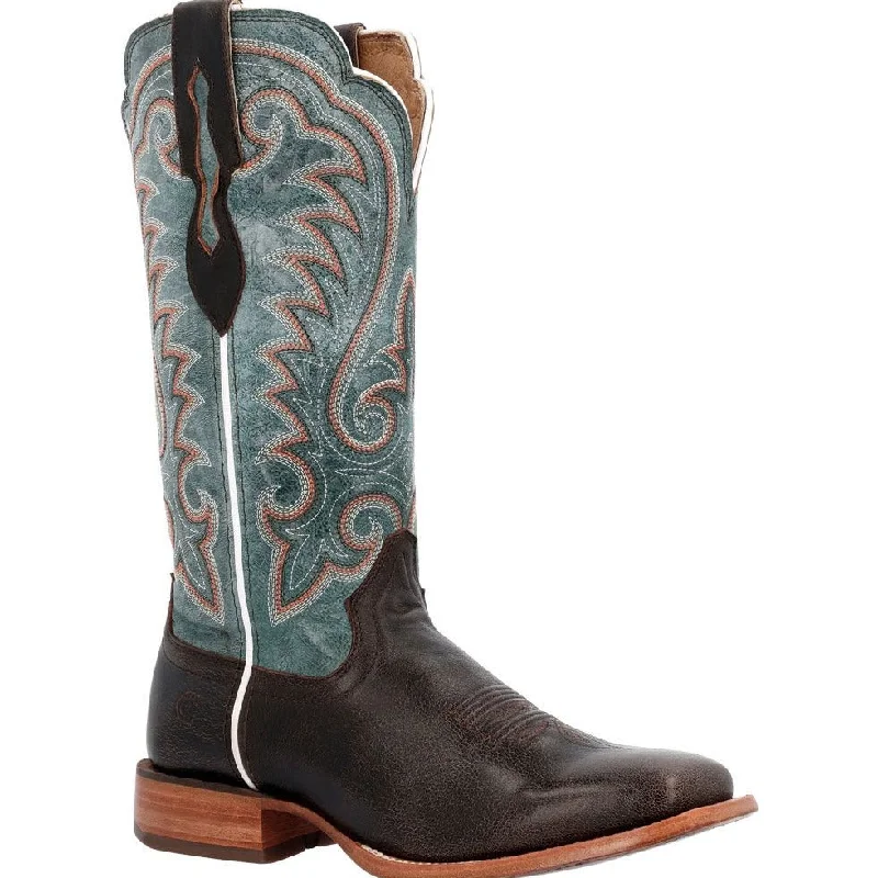 Durango Women's Arena Pro Western Boot in Peppercorn and Juniper Berry