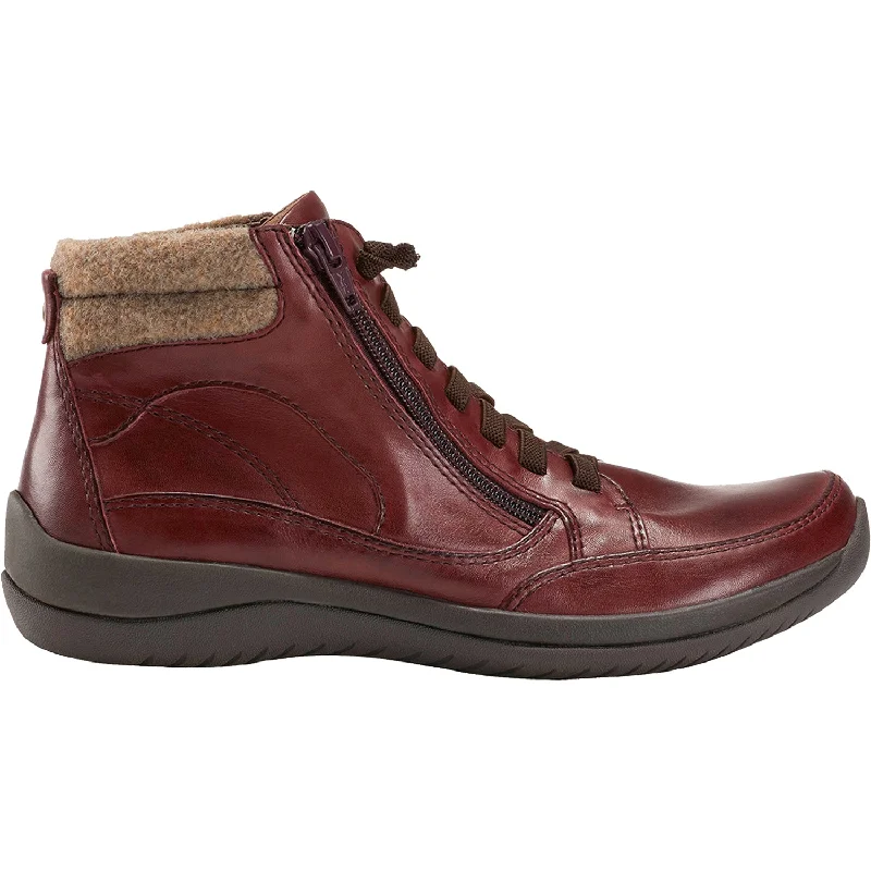 Women's Earth Savant Merlot Leather