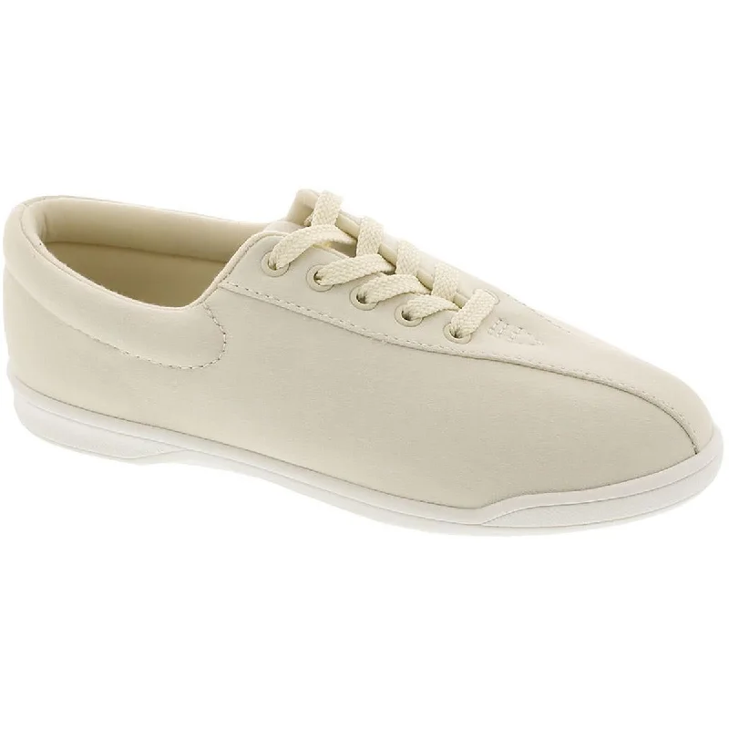 Easy Spirit Womens AP2 Microfiber Lace-Up Sneakers