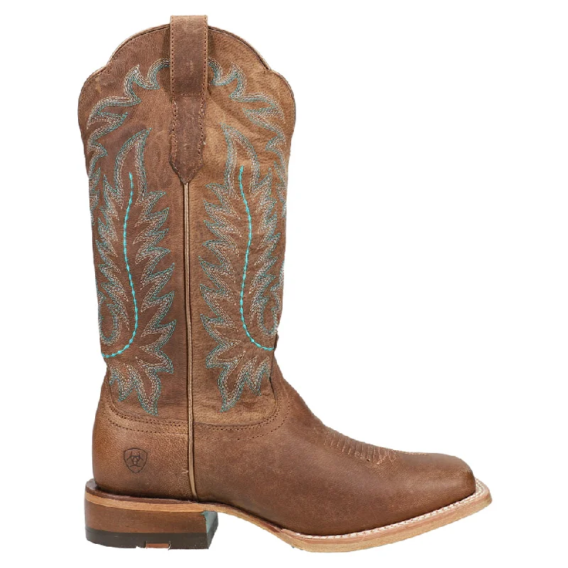 Frontier Tilly Embroidered Square Toe Cowboy Boots