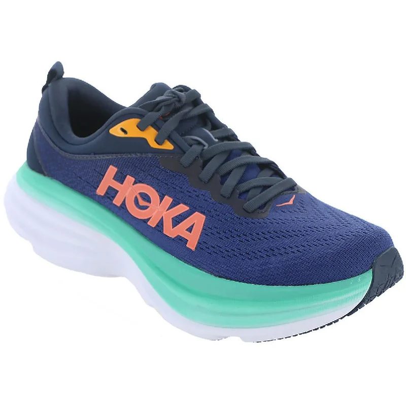 Hoka One One Womens Bondi 8 Fitness Workout Running Shoes