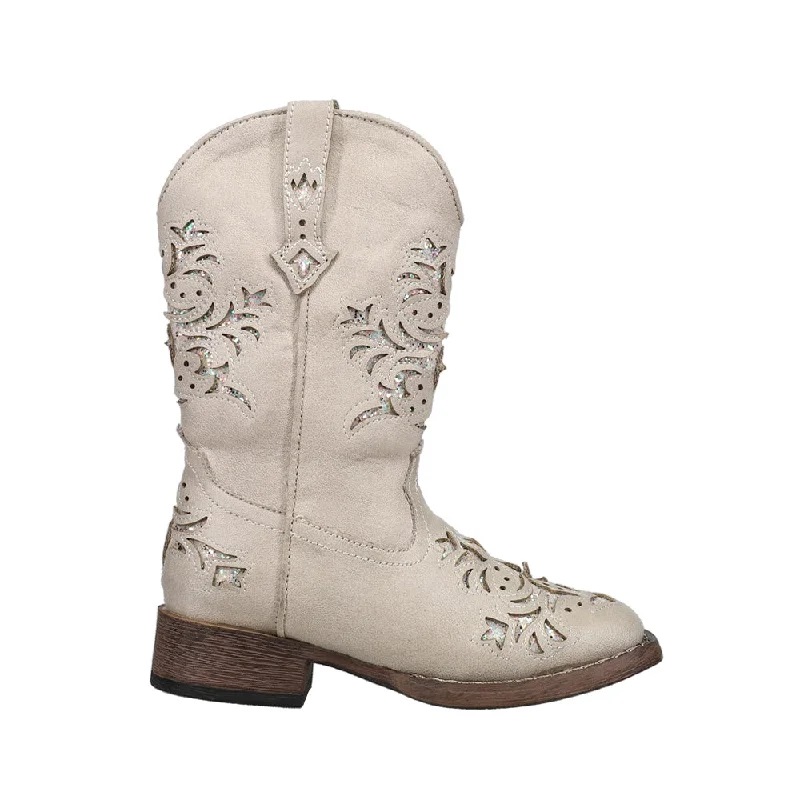 Lola Square Toe Cowboy Boots (Little Kid-Big Kid)