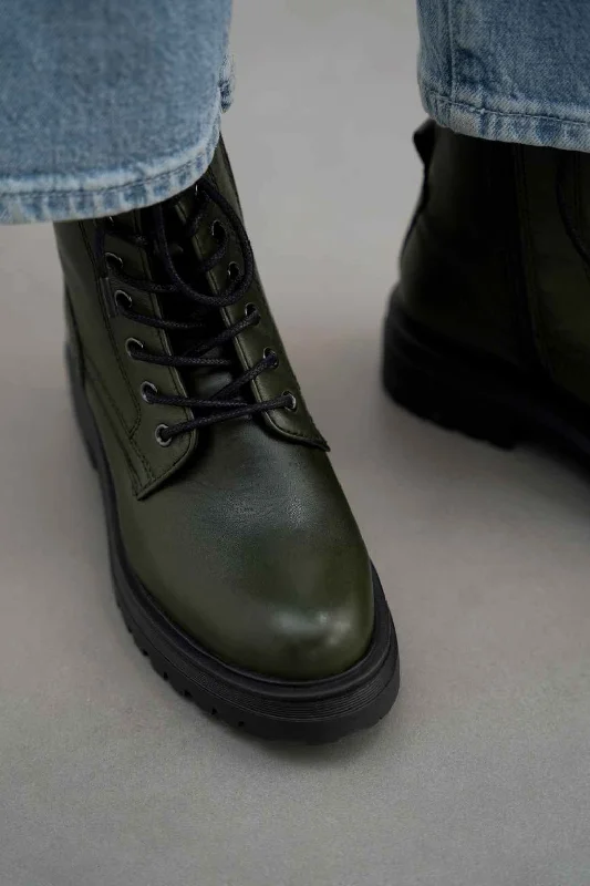 MILITARY LEATHER BOOTS