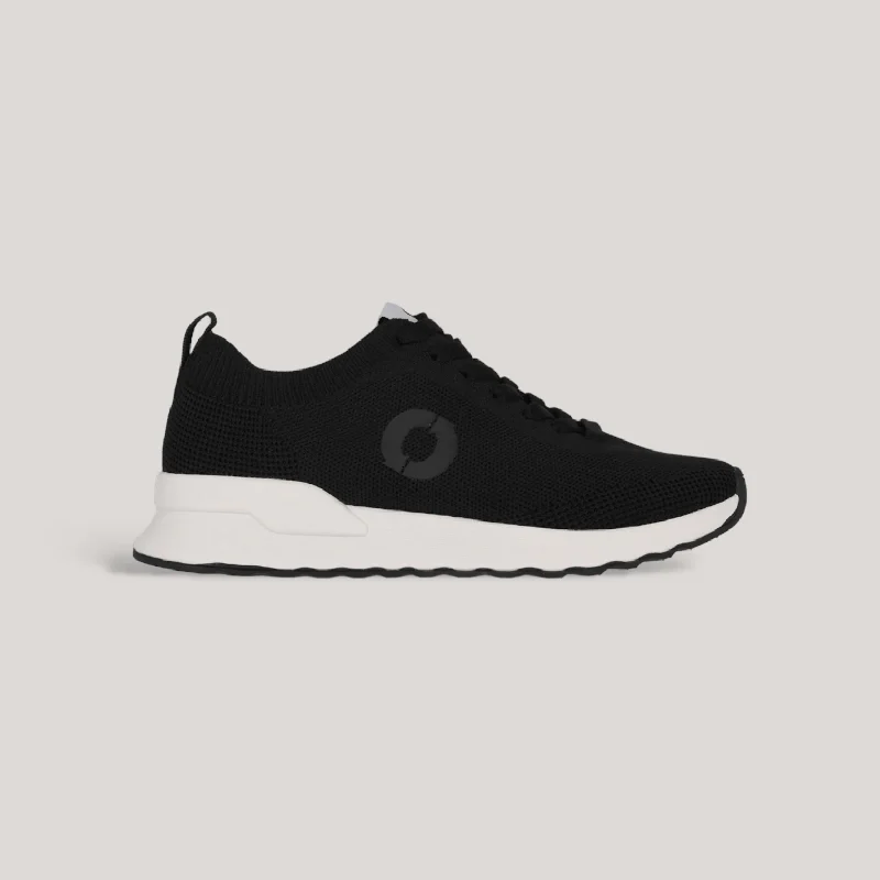 Prinalf Knitted Sneakers - Black | Women's