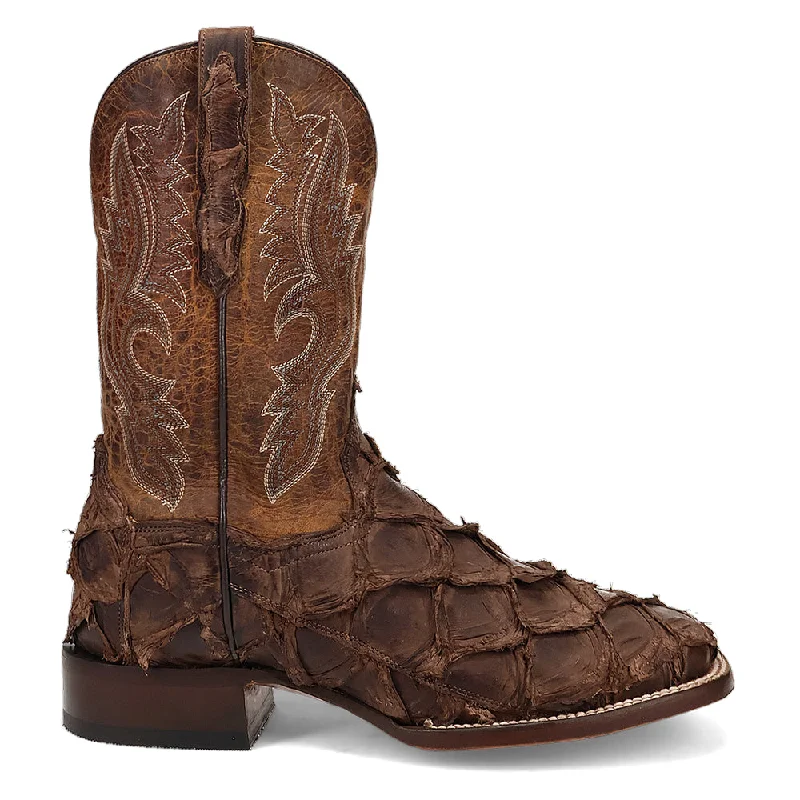 Raymond Pirarucu Square Toe Cowboy Boots